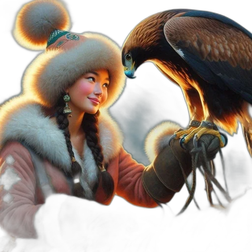 hat, animal, creature, fantasy art transparent PNG cut-out