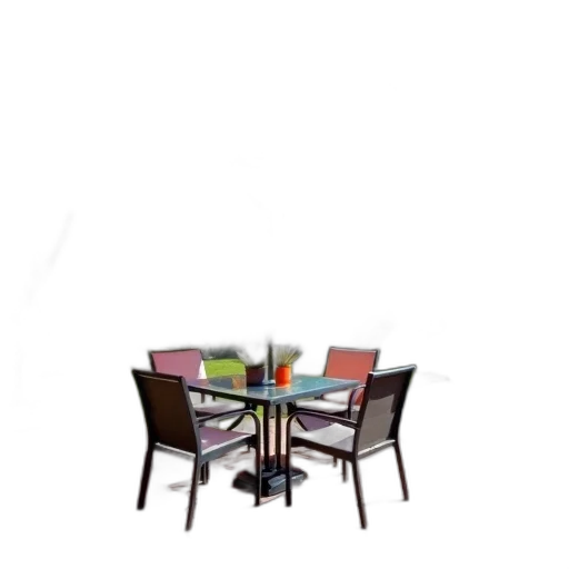 furniture, food, staff, 3d render transparent PNG cut-out