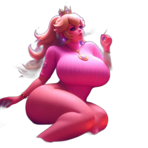 dress, creature, crown, concept art transparent PNG cut-out
