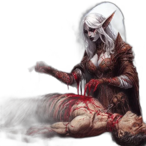 concept art, fantasy art, comic book art, photorealistic transparent PNG cut-out