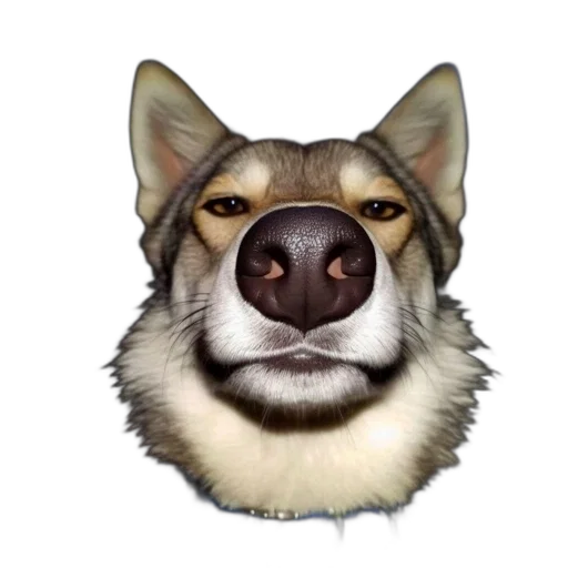 face, animal, staff, creature transparent PNG cut-out