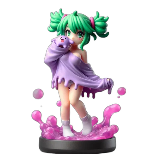 concept art, 3d render, fantasy art, green transparent PNG cut-out