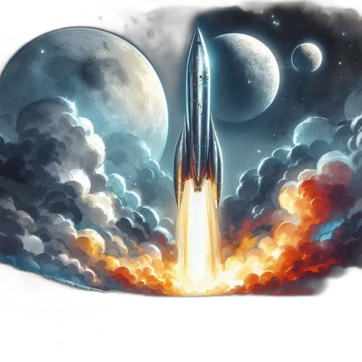 concept art, fantasy art, photorealistic, 3d render transparent PNG cut-out