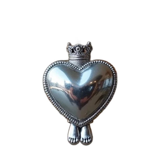 crown, jewelry, robot, 3d render transparent PNG cut-out