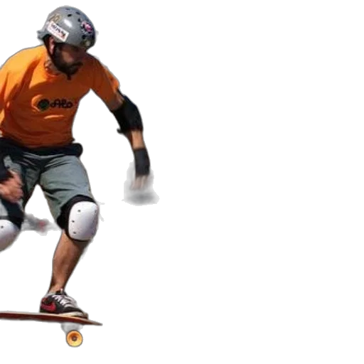 photorealistic, 3d render, two, skateboarders transparent PNG cut-out
