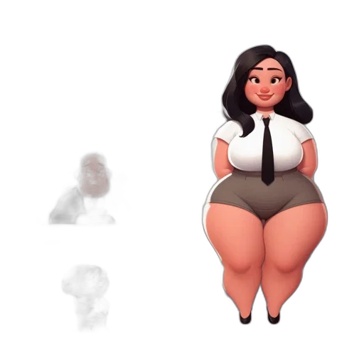dress, concept art, cartoon, 3d render transparent PNG cut-out