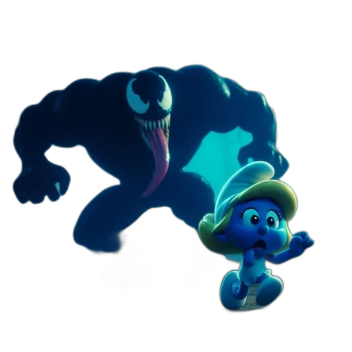 creature, animal, staff, weapon transparent PNG cut-out