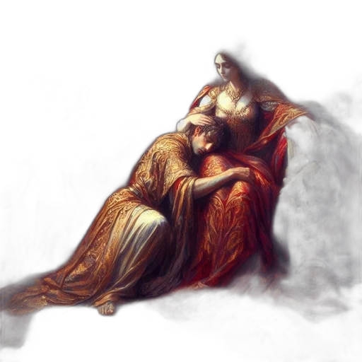 dress, fantasy art, concept art, photorealistic transparent PNG cut-out