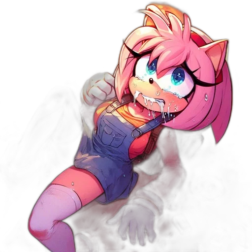 creature, dress, staff, weapon transparent PNG cut-out