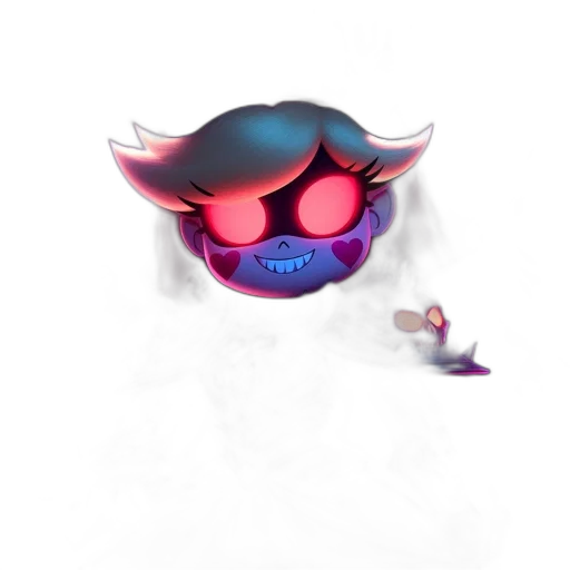 creature, mask, concept art, 3d render transparent PNG cut-out