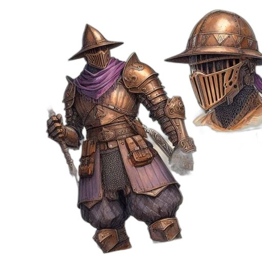 hat, staff, mask, concept art transparent PNG cut-out