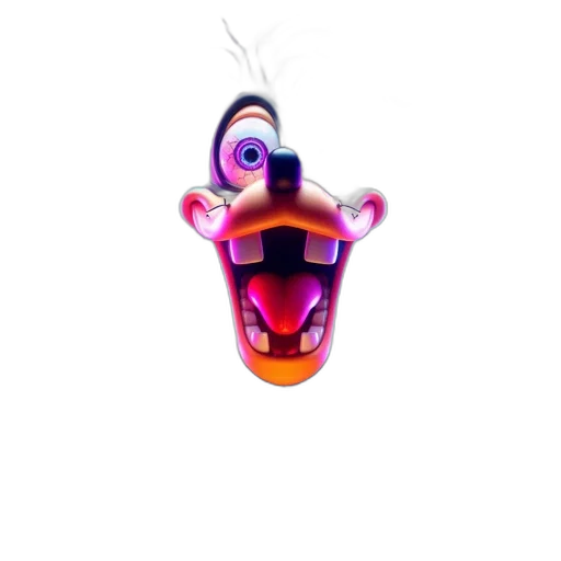 mask, face, creature, robot transparent PNG cut-out