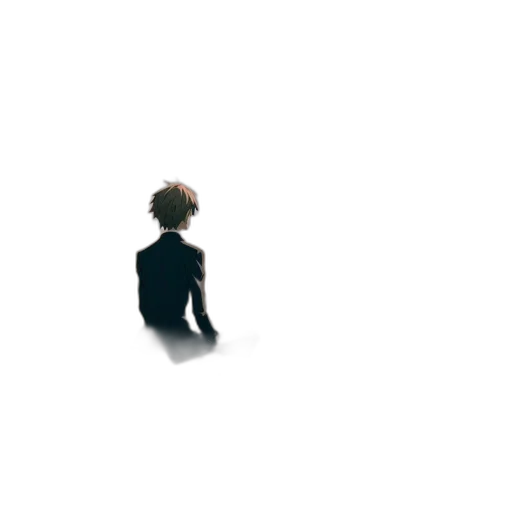 robot, jacket, staff, creature transparent PNG cut-out