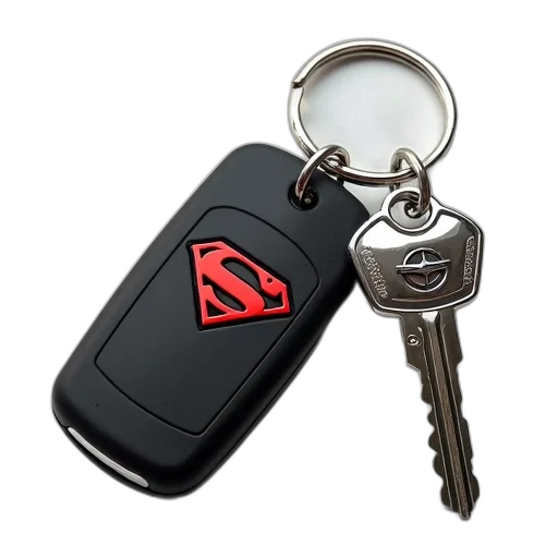car, black, key, fob transparent PNG cut-out