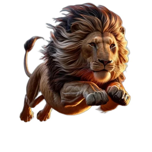 animal, crown, staff, creature transparent PNG cut-out