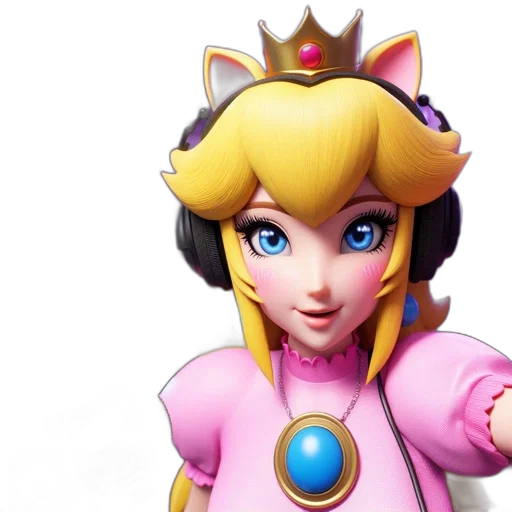 crown, 3d render, concept art, character transparent PNG cut-out