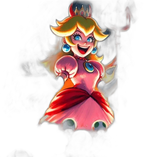 crown, staff, dress, mask transparent PNG cut-out