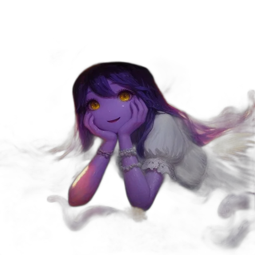 creature, dragon, staff, mask transparent PNG cut-out