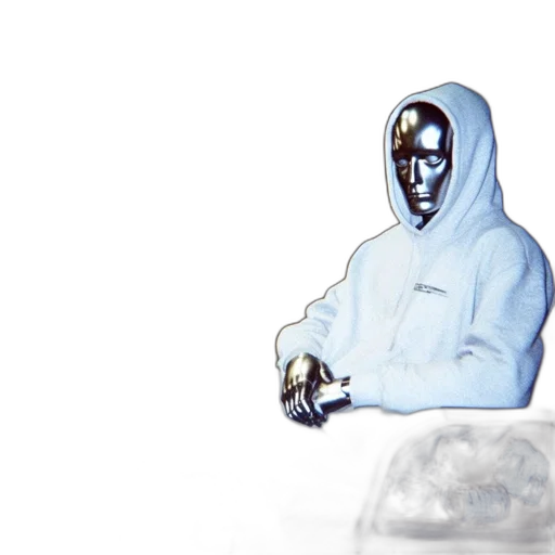 jacket, mask, robot, face transparent PNG cut-out