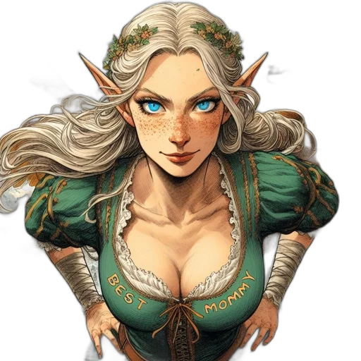 dragon, face, dress, fantasy art transparent PNG cut-out