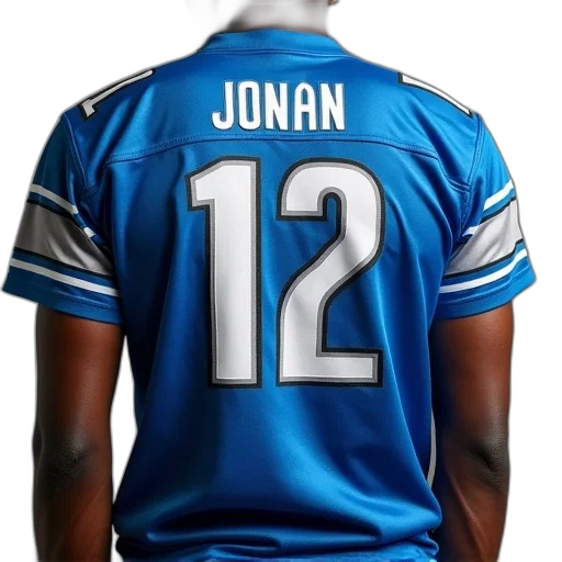 jacket, men, detroit, lions transparent PNG cut-out
