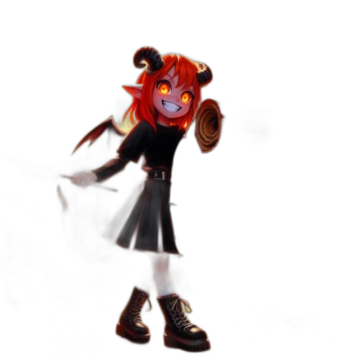 staff, dragon, concept art, 3d render transparent PNG cut-out