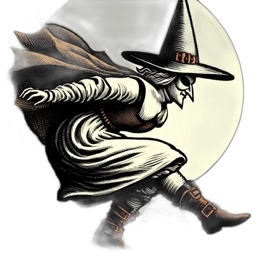 staff, hat, mask, fantasy art transparent PNG cut-out