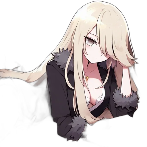 staff, hair, creature, weapon transparent PNG cut-out