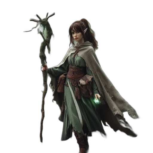 staff, fantasy art, concept art, pixel art transparent PNG cut-out
