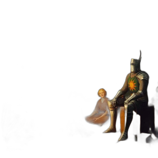 sword, weapon, crown, robot transparent PNG cut-out
