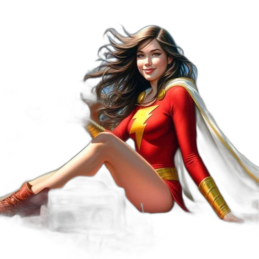 comic book art, concept art, fantasy art, photorealistic transparent PNG cut-out