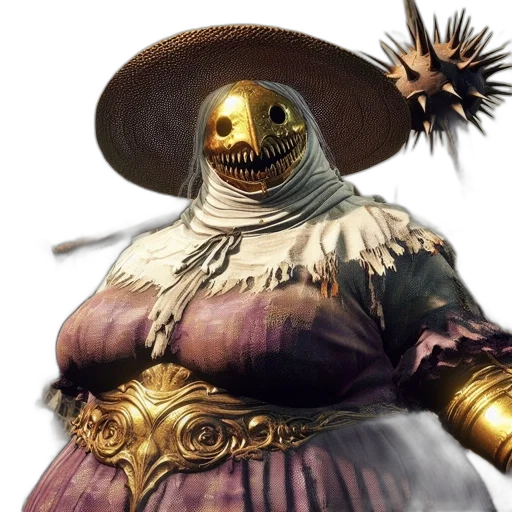 mask, dress, face, creature transparent PNG cut-out