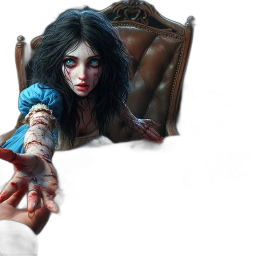 concept art, fantasy art, comic book art, photorealistic transparent PNG cut-out