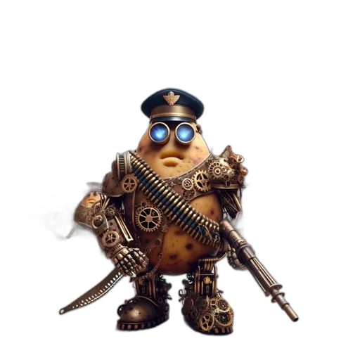 staff, weapon, robot, sword transparent PNG cut-out