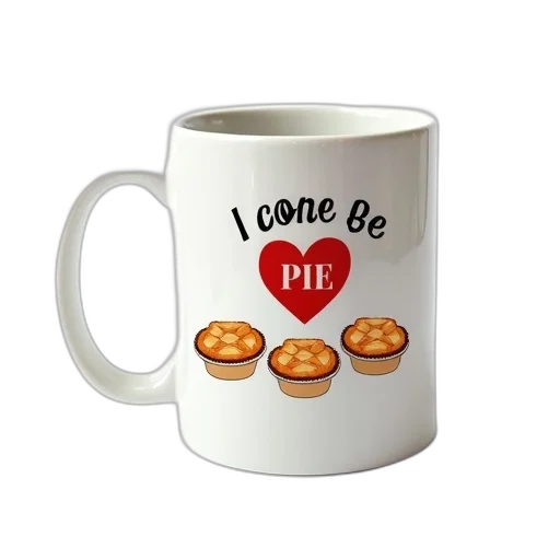 white, mug, graphic, design transparent PNG cut-out