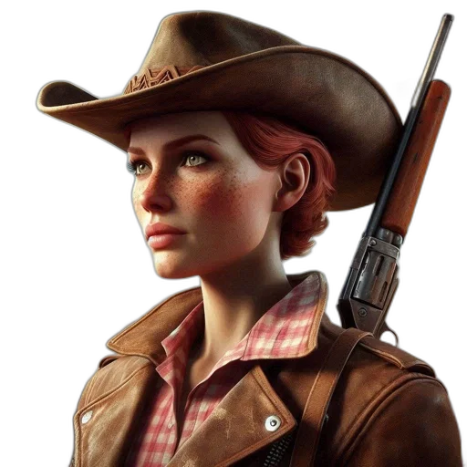 hat, weapon, jacket, concept art transparent PNG cut-out