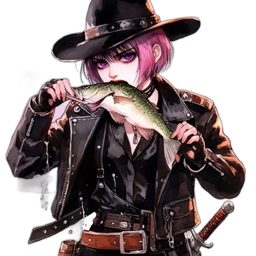 weapon, hat, animal, food transparent PNG cut-out
