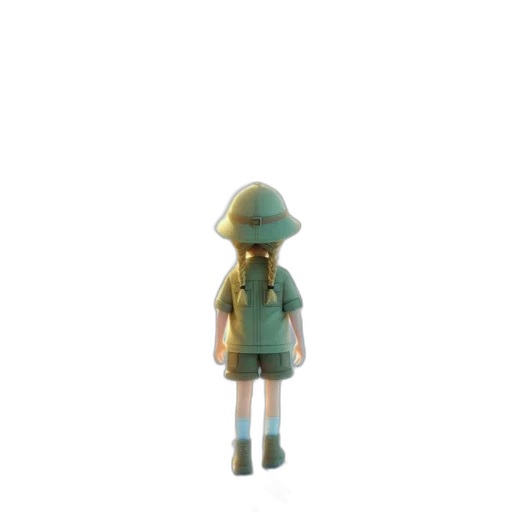 robot, hat, weapon, dress transparent PNG cut-out