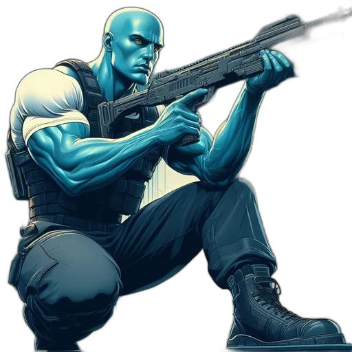 weapon, staff, comic book art, concept art transparent PNG cut-out