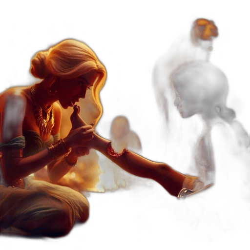 concept art, fantasy art, comic book art, photorealistic transparent PNG cut-out