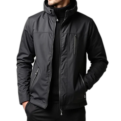 jacket, newest, fashion, design transparent PNG cut-out