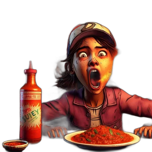 food, face, photorealistic, concept art transparent PNG cut-out