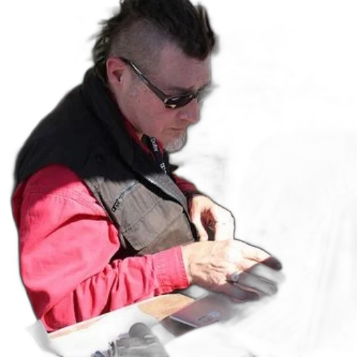 jacket, staff, robot, jewelry transparent PNG cut-out