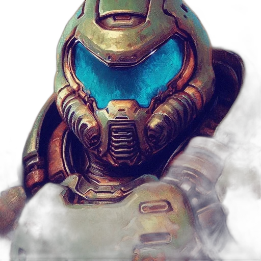 robot, mask, face, weapon transparent PNG cut-out