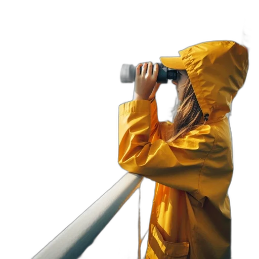 umbrella, jacket, staff, weapon transparent PNG cut-out