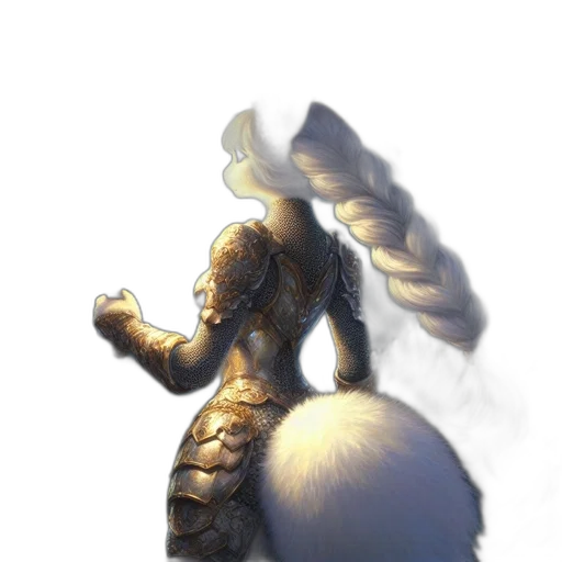 dragon, creature, staff, robot transparent PNG cut-out