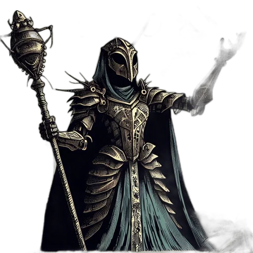 staff, mask, sword, weapon transparent PNG cut-out