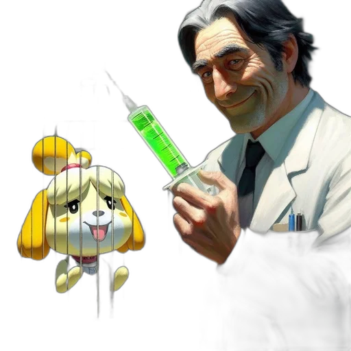 staff, animal, weapon, creature transparent PNG cut-out