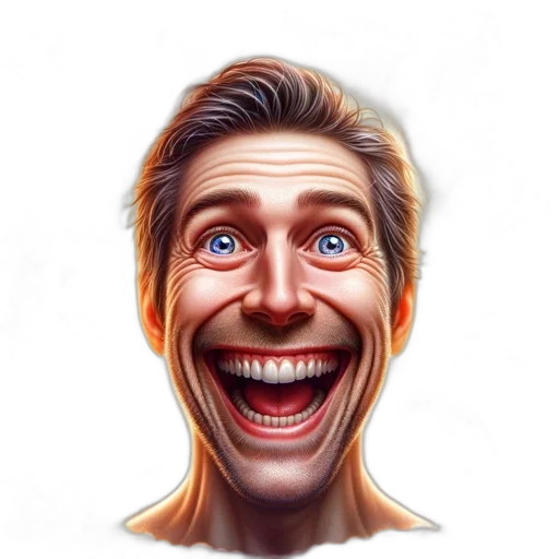 face, mask, photorealistic, 3d render transparent PNG cut-out