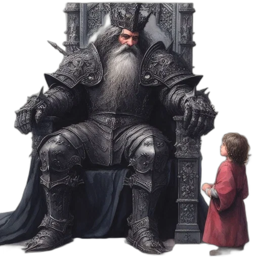 crown, sword, concept art, fantasy art transparent PNG cut-out